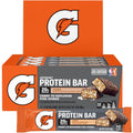 Gatorade Whey Protein Bars, Chocolate Caramel, 2.8 oz bars (Pack of 12, 20g of protein per bar)